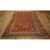 1930s 1930s Antique Red Ground Asian Design Chinese Khotan Handknotted Pile Wool Rug For Sale - Image 5 of 8