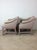 1960s Pair Polka Dot Pink Accent Chairs For Sale - Image 5 of 12