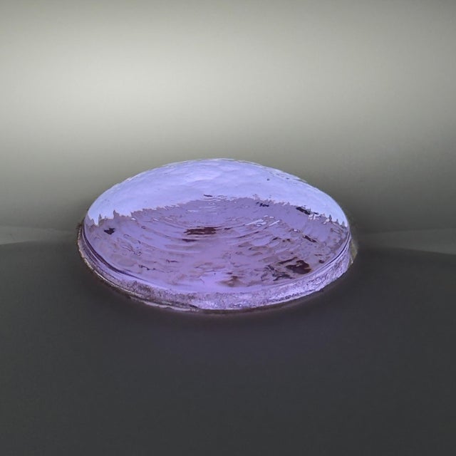 Mid-Century Modern Ceiling Lamp in Stained Glass from De Majo, 1970s For Sale - Image 16 of 17