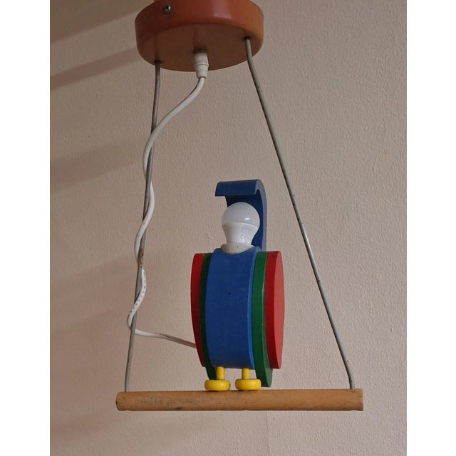 Vintage Children's Room Lamp, 2000s, in Good conditions. Designed from 2000 Up to 250V (Europe/UK Standard).The wiring of...