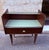 Mid-Century Italian Mahogany Nightstands with Painted Glass, 1960s, Set of 2 For Sale - Image 9 of 10