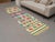 1970s 1970s Vintage Handmade Wool Cotton Pink Green Runner Rug For Sale - Image 5 of 11