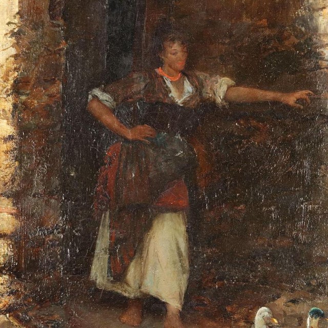 Domenico Pennacchini, Untitled, Oil on Panel, Framed For Sale - Image 4 of 13