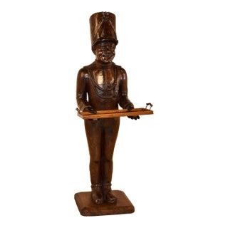 19th Century French Walnut Butler With Tray For Sale