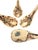 2020s Asian Modern Bat Trang Vietnam Ceramic Soup Spoons Hand Painted With Floral Petal Motif - Set of 6 For Sale - Image 5 of 6