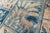 1900 - 1909 1900s Antique Navy Tan Distressed Indo Kashan Botanical Animal Allover Design Hand-Knotted Wool Low Pile Rug - 9’8“ X 12’ For Sale - Image 5 of 12