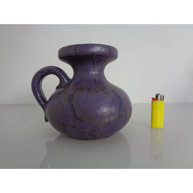 Ceramic Purple Ceramic Vase from Jopeko, Germany, 1970s For Sale - Image 7 of 18