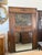 Large 18th Century French Louis XVI Solid Oak Trumeau Mirror Period Chateux For Sale - Image 4 of 12
