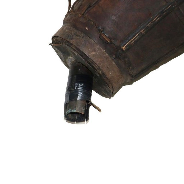 Wood Monumental Antique Blacksmith Furnace Bellows by Cincinnati Bellow Works 19thC For Sale - Image 7 of 13