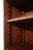 Brown Mahogany Continental Style 2 Drawer 2 Door Tall Bookcase For Sale - Image 8 of 16