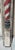1940s Early American Folk Art Painted Wood Barber's Pole For Sale In San Francisco - Image 6 of 6