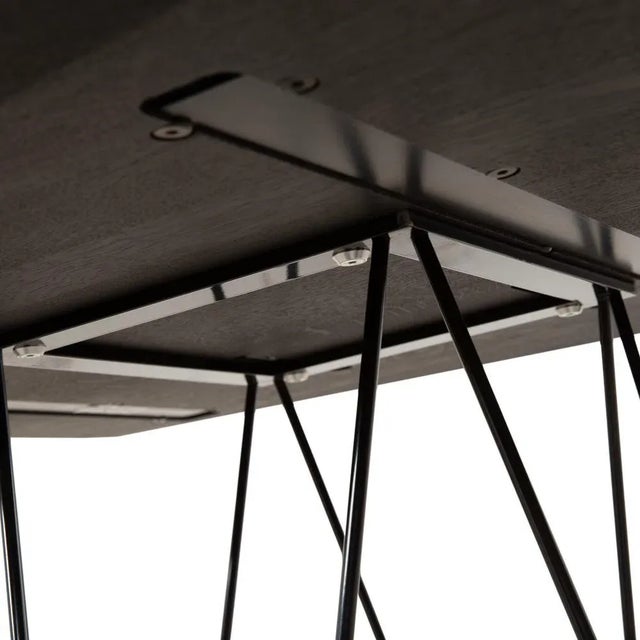 Joco Wooden Dining Table in Black from Walter Knoll For Sale - Image 5 of 12