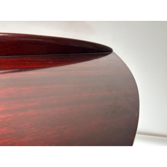 Mid-Century Modern Italian Console Table in Wood and Brass, 1950s For Sale - Image 15 of 16