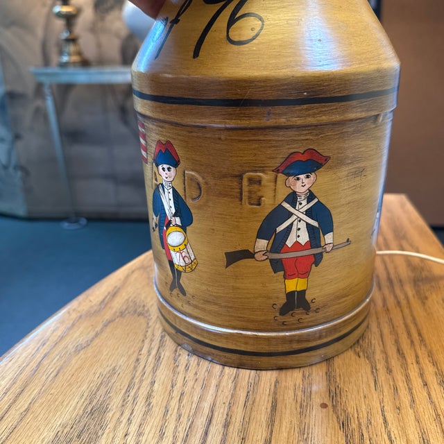 1976 Spirit of America 200th Anniversary Table Lamp For Sale In San Francisco - Image 6 of 12