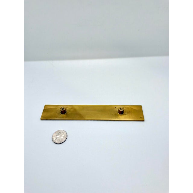 Hickory Chair Brass Modern Pull. Modern Rectangular design.