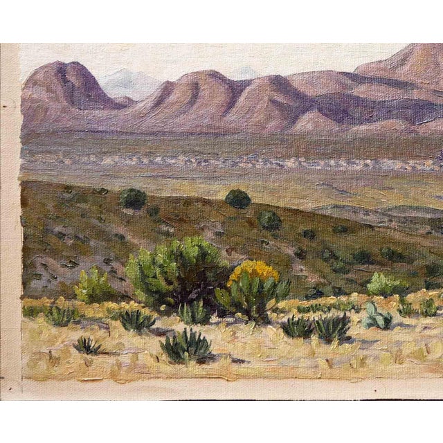 Mid20th Century "Early Morning" Wichita Mountain Wildlife Refuge