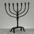 Mid 20th Century Mid-Century French Brutalist Hand-Forged Iron Seven-Light Candelabrum For Sale - Image 5 of 16