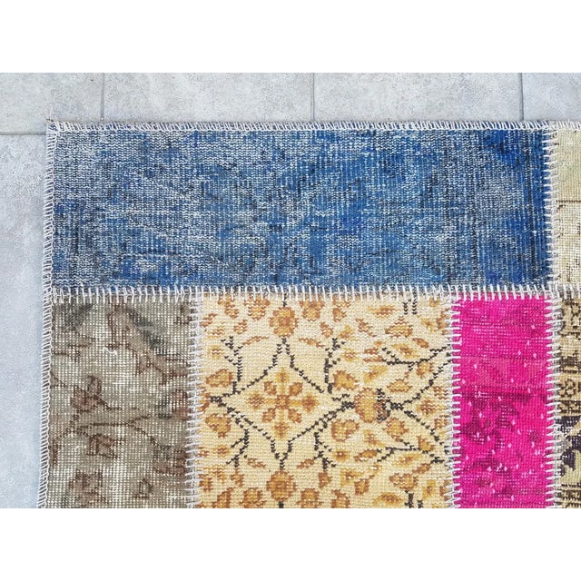 Turkish Vintage Wool Hallway Runner For Sale - Image 3 of 10