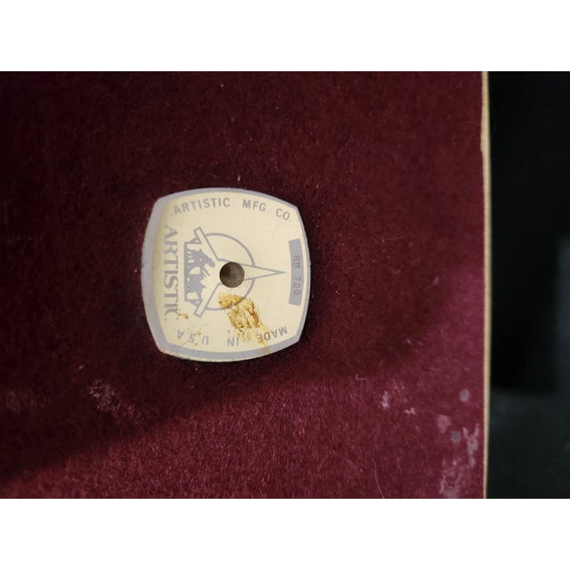 1990s Solid Brass Book Stand For Sale - Image 9 of 12