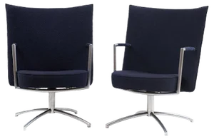 Set of Vintage EJ70 Partner Chairs by Joannes Foersom & Peter Hiort-Lorenzen for Erik Jørgensen