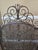 Metal French Country Folding Fireplace Screen For Sale - Image 7 of 9