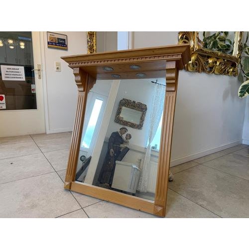 Brown Vanity Set with Mirror and Sideboard, 1890s For Sale - Image 8 of 10