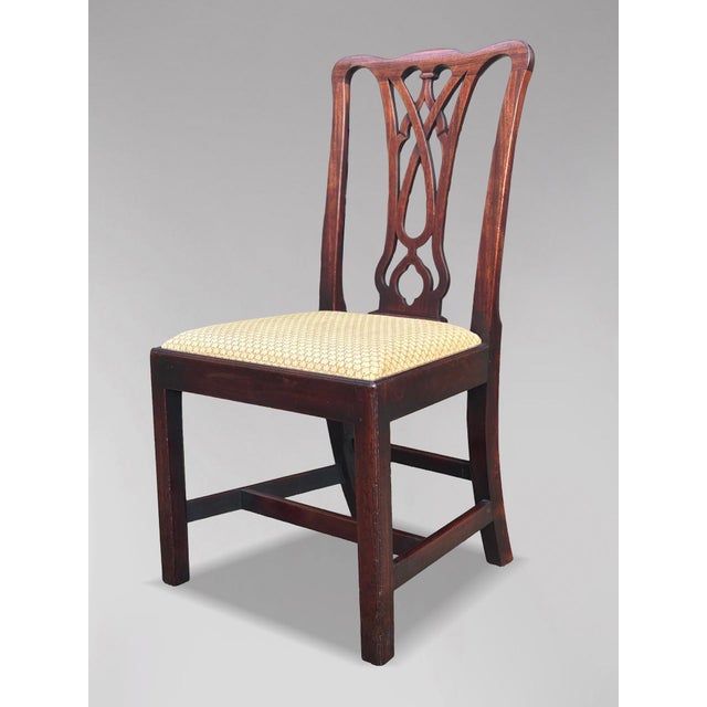 Wood Antique George IV Mahogany Dining Chairs, 1830, Set of 8 For Sale - Image 7 of 12