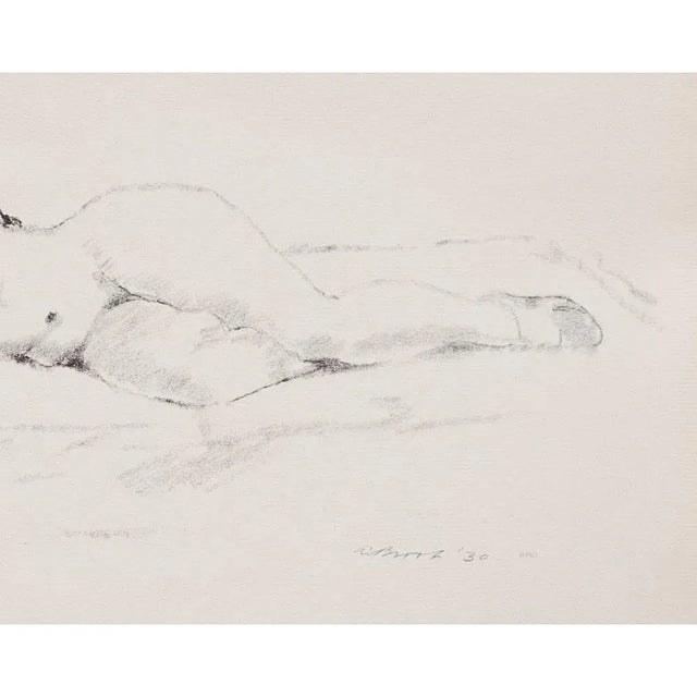 Alexander Brook 1939 After Alexander Brook "Sleep", First Edition Period Offset Lithograph For Sale - Image 4 of 9