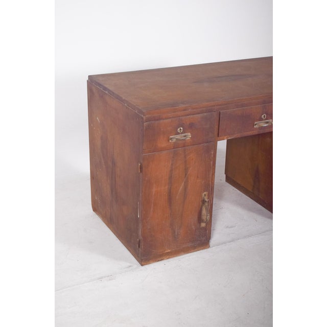Mid-Century Modern Mid-Century Portuguese Desk, 1950s For Sale - Image 3 of 15