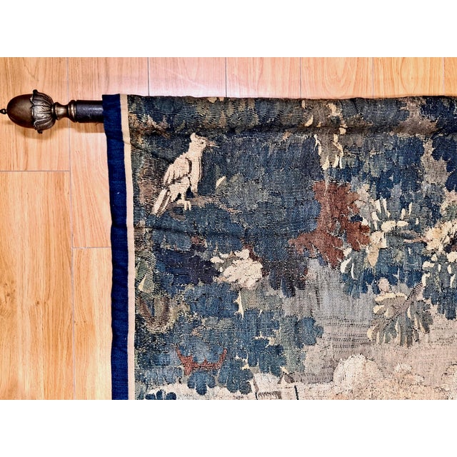 On offer is a classic Verdure tapestry, popular in the 17th and 18th centuries for its lush nature scenes. "Verdure" comes...