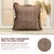 Elevate your home with the refined charm of this block print handmade cushion cover, crafted from luxurious pure linen....