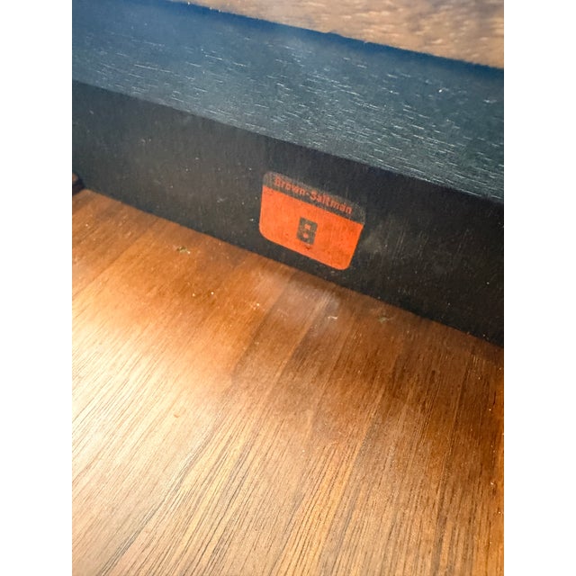Wood Vintage Brown-Saltman Mid-Century Modern “324 Jade” Side Table For Sale - Image 7 of 9