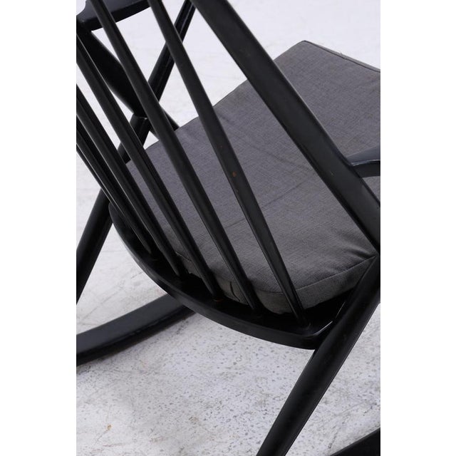Mid-Century Danish Rocking Chair Model 182 by Frank Reenskaug for Bramin For Sale - Image 11 of 17