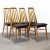 Mid-Century Modern Koefoed Hornslet "Eva" Oak Dining Chairs Designed by Niels Koefoed For Sale - Image 3 of 11