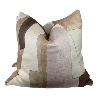 Lee Jofa "District" in Silt 22" Pillows-A Pair For Sale