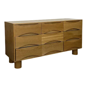 Custom White Oak “Ojos” Dresser - Floor Model in Stock