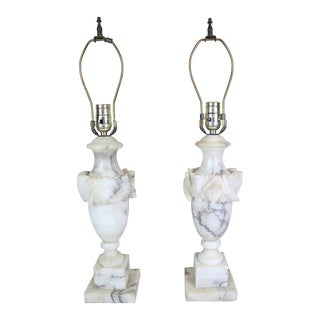Mid 20th Century Alabaster Lamps For Sale