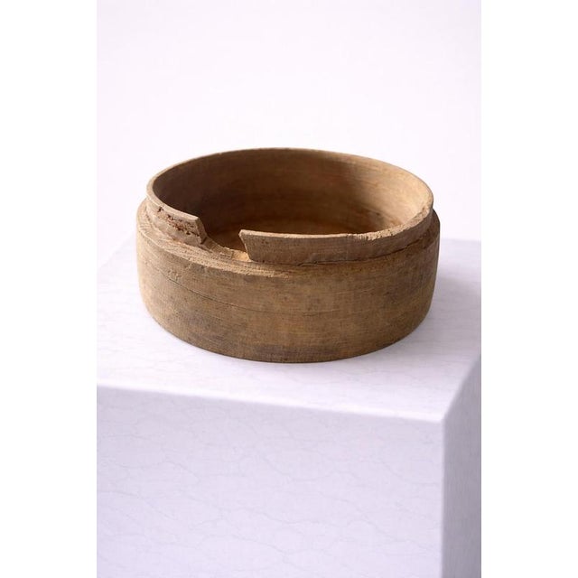 Antique Swedish Hand-Carved Oak Lidded Box, 1800s For Sale - Image 5 of 9