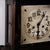 Brown Vintage Oak Wall Clock with Carved Details, 1920s For Sale - Image 8 of 9