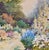 1960s Mid Century Landscape -- In the Garden by Stanley Burchett For Sale - Image 5 of 7