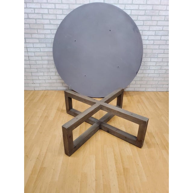 Restoration Hardware Heston Round Coffee Table Chairish