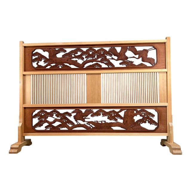 Vintage Japanese Room Divider, 1920s For Sale