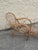 Mid-Century Modern Vintage 1970s Coastal Modern Italian Rattan Chaise Lounge For Sale - Image 3 of 12