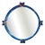 Vintage Italian Mirror with Murano Glass Frame, 1970s For Sale