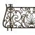 Beaux-Arts Antique Balcony - Wrought Iron Beaux Arts Style For Sale - Image 3 of 6