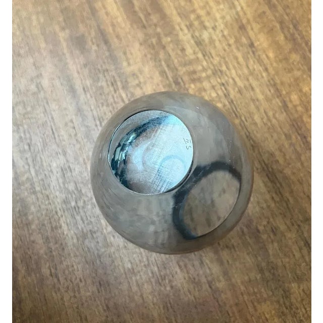 Mid-Century Danish Hellas Series Glass Vase by Per Lütken for Holmegaard, 1960s For Sale - Image 6 of 13