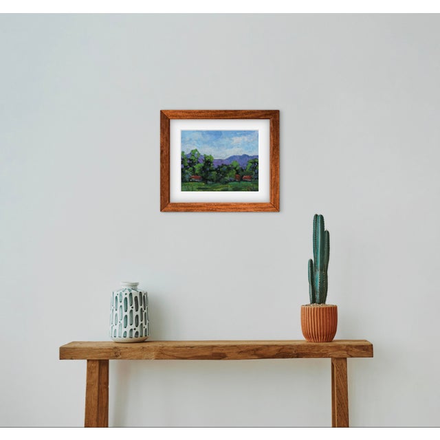 Contemporary Expressionist Landscape Oil Painting For Sale - Image 3 of 8