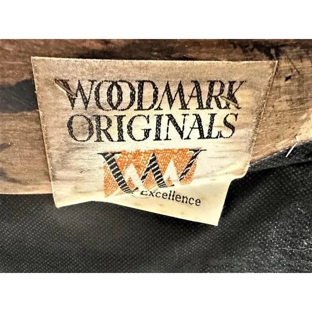 Late 20th Century Empress Carlota' Louis XV Large Fauteuil - Carved Walnut Reupholstered With Otomi Hand Embroidery and Leather For Sale - Image 10 of 13