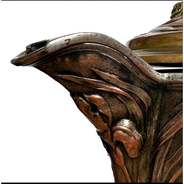 Art Nouveau Pitcher by Victor Saglier (1809-1894) For Sale - Image 11 of 12