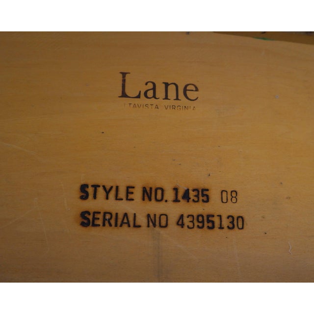 Lane Chippendale Mahogany Clawfoot Sofa Table For Sale - Image 13 of 13
